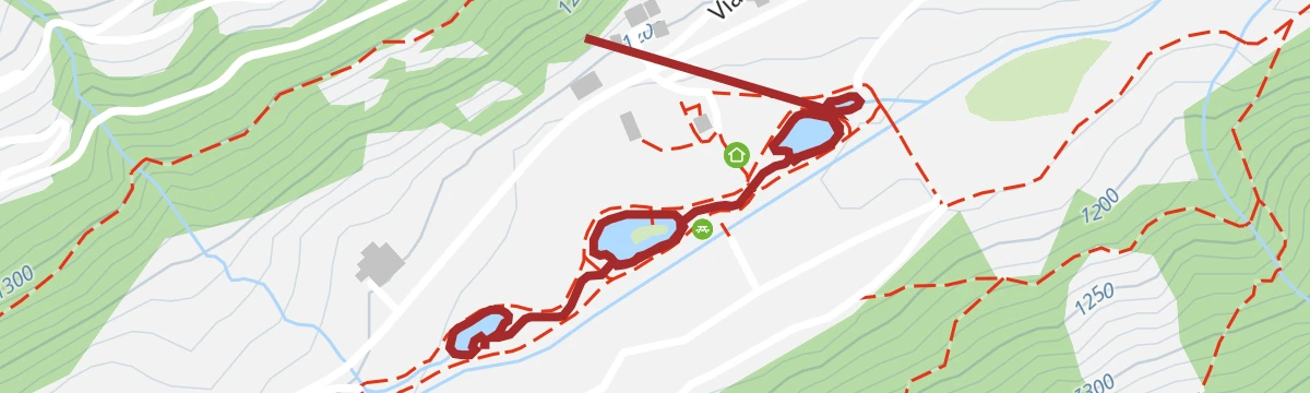 Route map: RNK4 Valpaia ai laghetti di Vermiglio